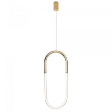 Olivia lampa wisząca złota 15W LED 3000K 1050 lm CRI 90 ściemnialna